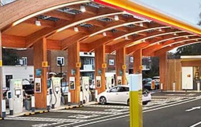 Shell s growing public EV charging network