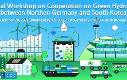 Digital Workshop on Cooperation on Green Hydrogen between Northern Germany and South Korea