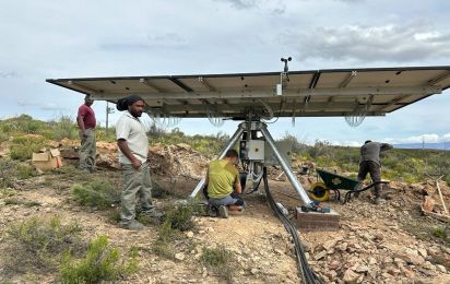 SunOyster Systems platziert den ersten Solartracker PVmover in Südafrika