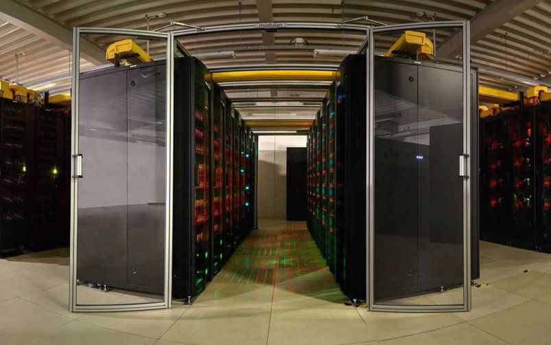 Super computer at the German Climate Computing Centre