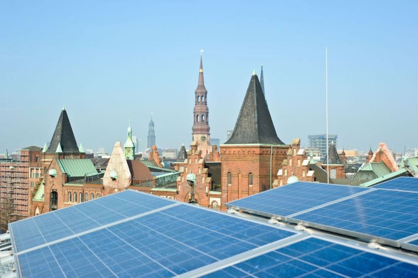Two thirds of electricity demand in Hamburg can be met by solar power