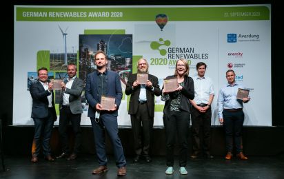 Jubiläumsausgabe des German Renewables Awards